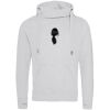 Cross neck hoodie Thumbnail