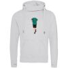 Cross neck hoodie Thumbnail